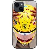 Ferrari Beschermhoes Iphone 14 Plus Hamilton 44 Casque Officieel Maniacase