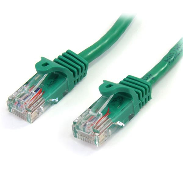 StarTech.com Cat5e patchkabel met snagless RJ45 connectors   1 m, groen