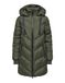 JDY Jdyskylar Padded Hood Jacket Otw Noos Gewatteerde damesjas, Bruin