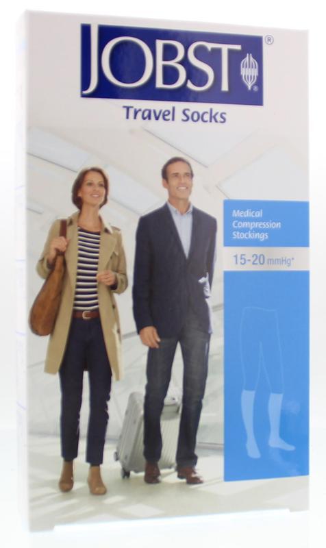 Jobst Travel socks zwart maat 3 41 42 1 PAAR