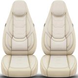 Bremer Sitzbezüge GiottiLine Premium Camper stoelhoezen voor Siena A H5 in Beige (2 losse stoelen)