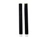 Magic Flame Dinerkaarsen - LED - 8 stuks - zwart - 25 cm - met glitters