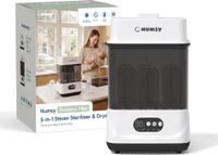 Numsy Flessen Sterilisator Steamix Max - Flessen Sterilisator En Droger - Flessensterilisator Baby