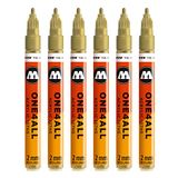 Molotow One4All 2mm Marker Metallic Gold