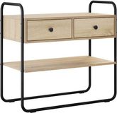 vidaXL Consoletafel Sonoma Eiken 100 x 40 x 75 cm