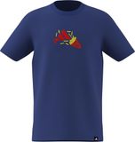 adidas FOOD PACK GRAPHIC T-SHIRT JUNIOR, team royal blue, 7-8 Years