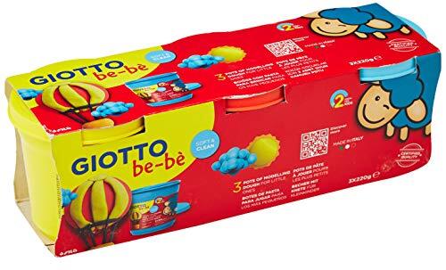 GIOTTO be-bè Giotto 4631 00 - Be-Be supernetmassa, etui met 3 x 220 gram standaard kleuren