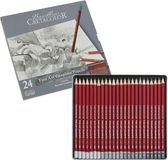 Cretacolor grafietpotloden cleos blik 24st