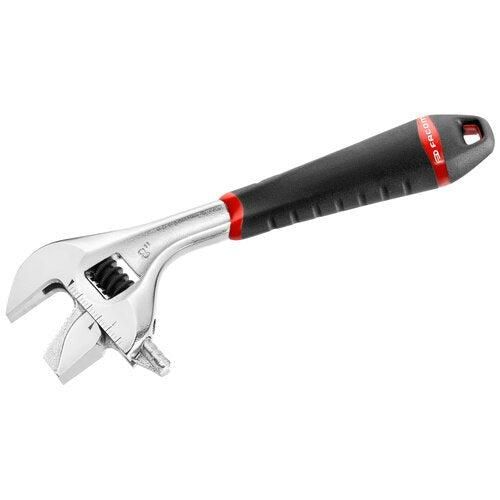 Verstelbare moersleutel, bi-materiaal heft - 101.10GR