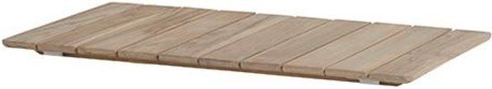4 Seasons Outdoor Cricket coffeetable teak top 120 x 70 cm
