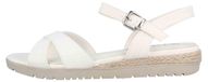 LadyPepp Sandales LadyPepp en grande taille, couleur blanche, référence 2TT1061001. Chaussures de grande taille pour femmes, en matière synthétique (PU), couleur blanche