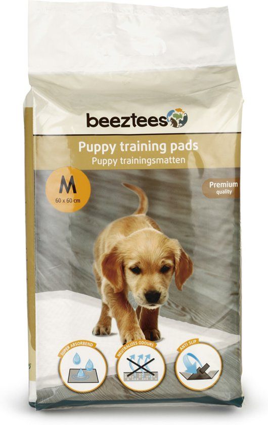 Beeztees Puppy Trainingsmatten - Hond - M - 15ST - 60x60 cm