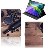 B2Ctelecom iPad Pro 11 (2020/2021/2022) Book Case Wijn