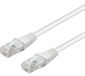Goobay Câble réseau - Cat5e UTP - 1,5 m - Blanc