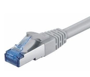M-Cab CAT6a S-FTP Netwerkkabel - 0.5m - Grijs