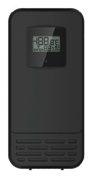 Denver WSR-560 Weather Station - Black - Rain Sensor - Thermometer - Alarm - Weather Forecast