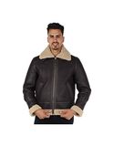 Schott NYC Leren herenjas, bruin (cordovan 81), L