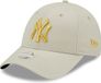 New Era 9FORTY Metallic Logo Cap - Grijs - Dames - One Size
