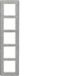 Hager 10156083 roestvrijstalen stopcontact