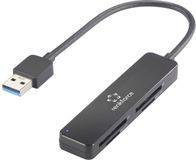 Renkforce RF-PCR-220 Externe geheugenkaartlezer USB-A 3.2 Gen 1 Zwart