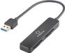 Renkforce RF-PCR-220 Externe geheugenkaartlezer USB-A 3.2 Gen 1 Zwart