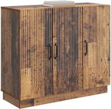 vidaXL Dressoir Oud hout 89 x 34,5 x 77 cm Bewerkt hout