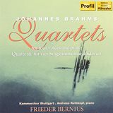 Outhere Brahms: Quartets For Four Voices And Piano (CD)