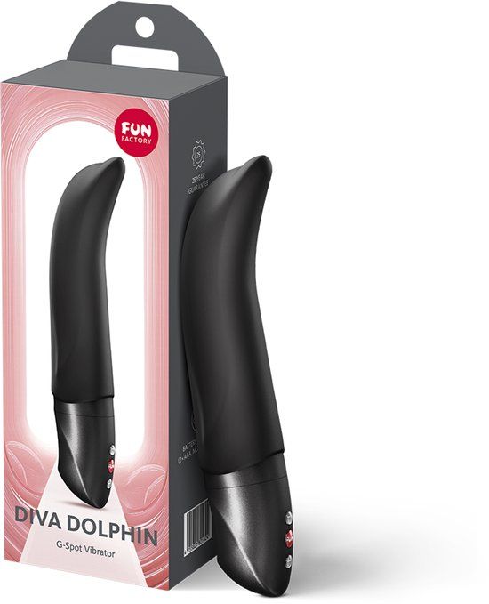 FUN FACTORY Diva Dolphin G-spot vibrator zwart