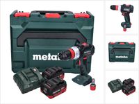 Metabo Perceuse sans fil BS 18 LT BL Q 18 V 75 Nm sans balais + 2x batterie 10,0 Ah + chargeur + metaBOX