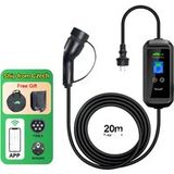 Chargeur Ev portable 3,6 kW 20 m
