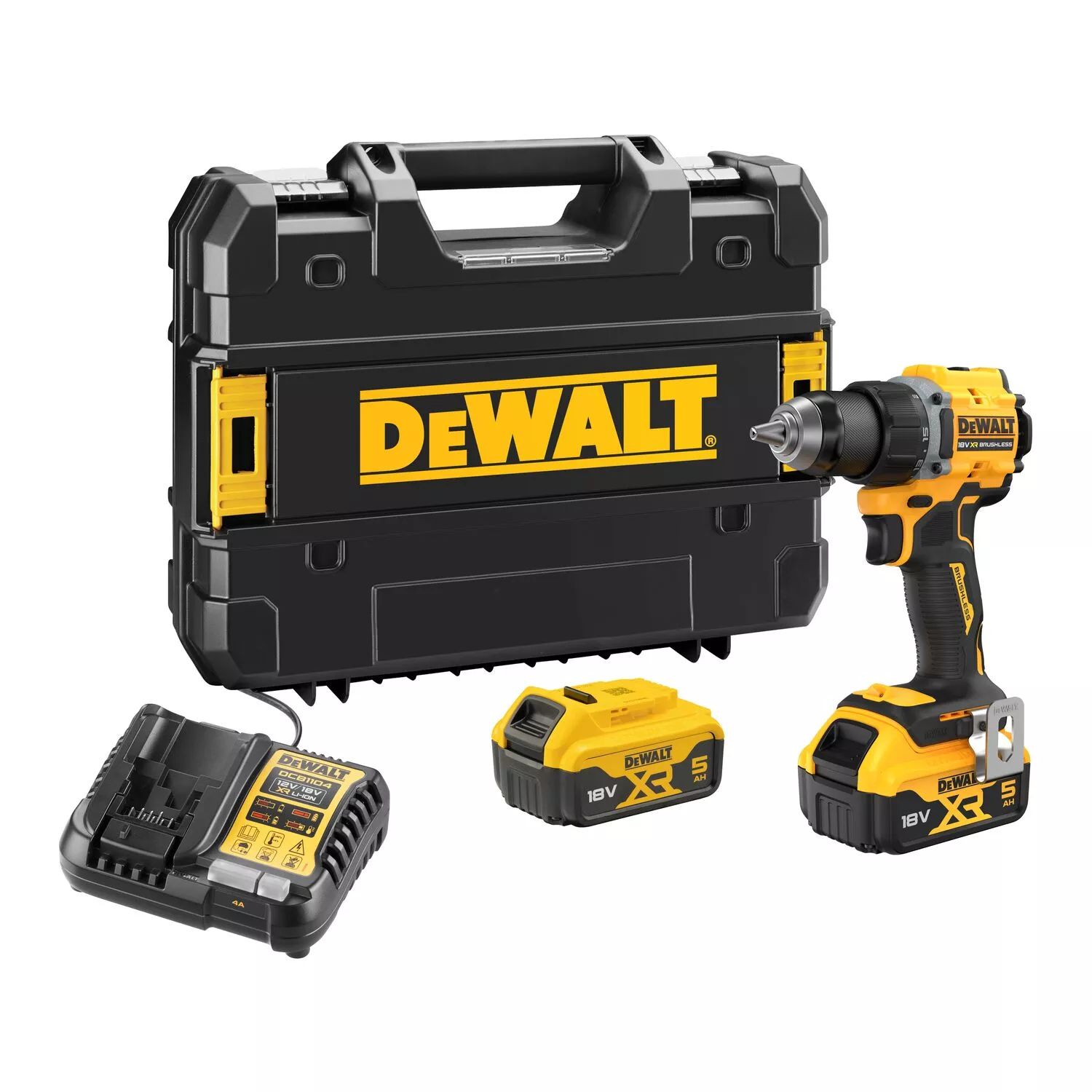 DeWalt DCD794P2T-QW 18V XR Brushless Schroef-/Boormachine