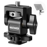 NEEWER Field Monitorhouder met koude schoenbevestiging, 1/4" schroef voor 5" en 7" monitor compatibel met Atomos Ninja V, 360° draaibaar 180° kanteldemping verstelbaar, compatibel met SmallRig