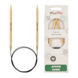 KnitPro Bamboo rondbreinaalden 40cm 6.00mm