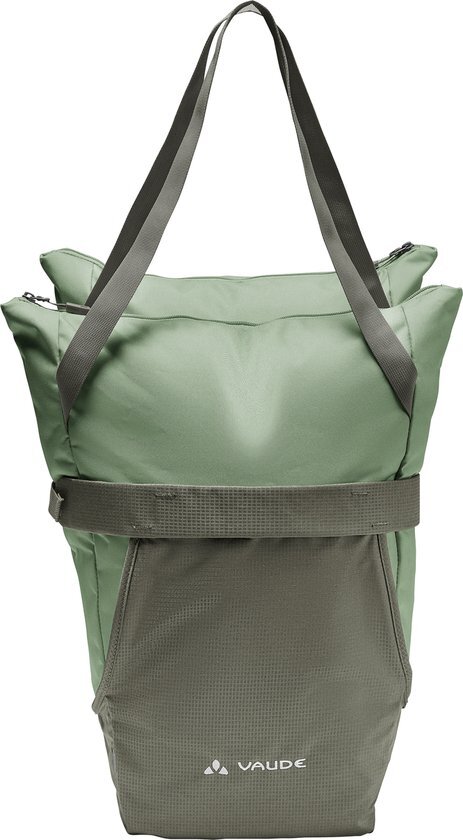 Vaude TwinShopper Bike Bag, groen