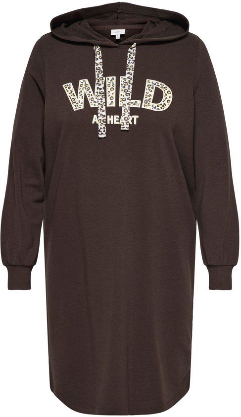 ONLY Carmakoma Sweatjurk CAREZA Korte jurk