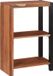 vidaXL Boekenplank Bruin Massief Acacia Hout 50 x 30 x 75 cm