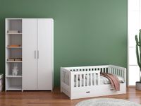 Born Lucky Chambre d'enfant avec tiroir Joan Blanc avec Armoire Lars