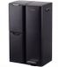 Bayt Prullenbak 60 Liter Pedal Waste Bin - 3 Compartments - Black