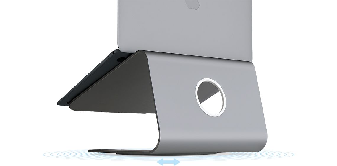 Rain Design mStand 360 - Notebookstandaard - Grijs