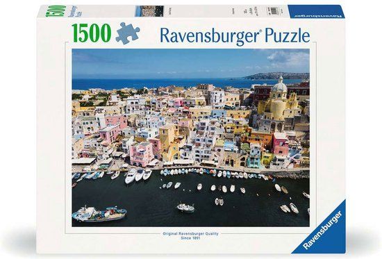 Ravensburger Puzzel Buntes Procida - 1500 stukjes