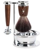 Mühle RYTMO S21H220SSR - Set de rasage - Rasoir de sûreté - Synthétique - Frêne