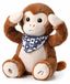 Interactive knuffel aap knuffel - Talking and singing - Covering eyes - Soft plush