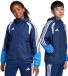adidas Jas Kinderen Tiro 26 Competition All Weather Blauw - Maat 152cm