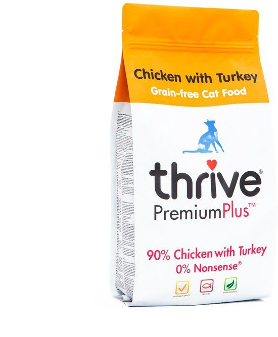 Thrive PremiumPlus kattenvoeding Kip en kalkoen 1,5 kg