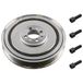 febi bilstein 27822 Pulley ontkoppeld, voor krukas met schroeven, pak van een