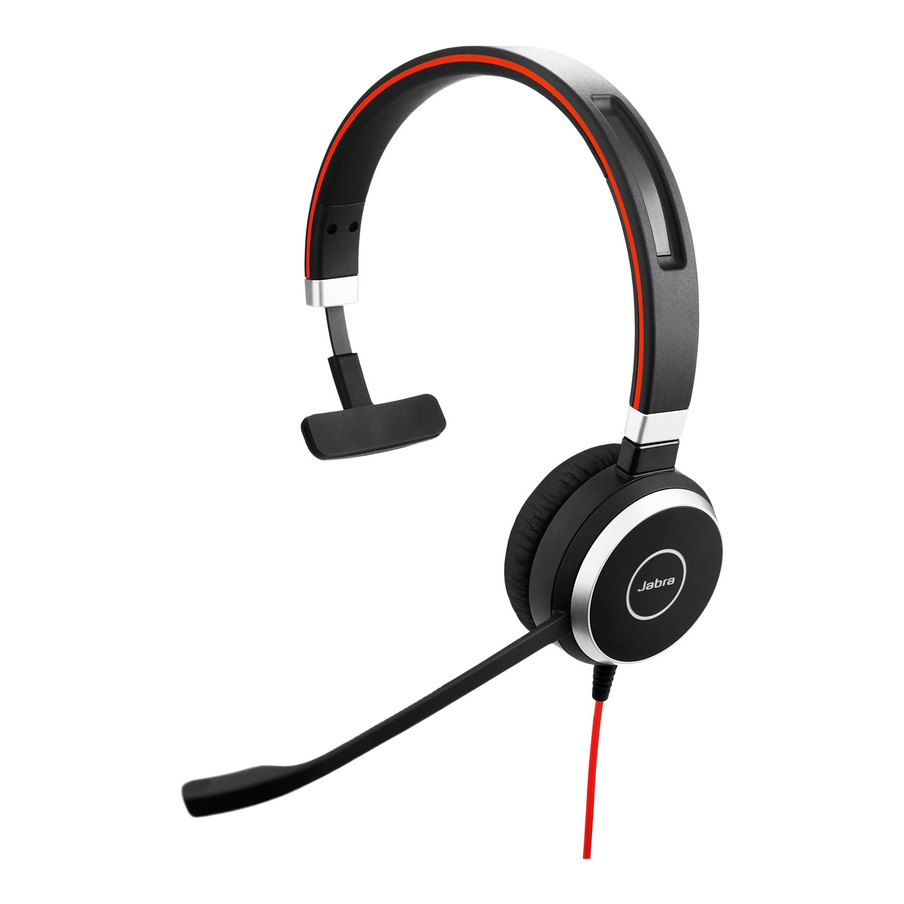 Jabra Evolve 40 MS Mono Headset - Bedraad - Zwart