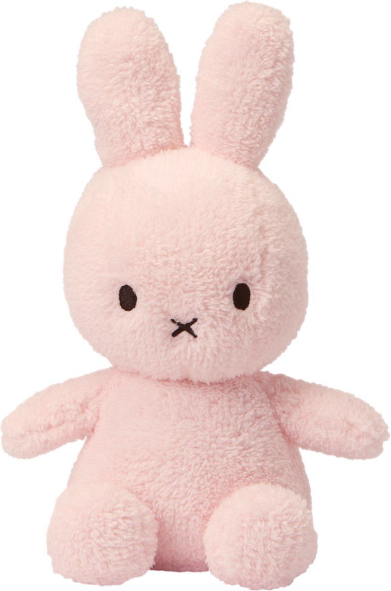 Nijntje by Bon Ton Toys Nijntje x Bon Ton Toys Terry Light Roze Knuffel - 23 cm
