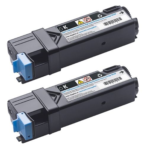 Dell 593-11035 Zwart Toner Cartridge - 3000 Pagina's - Compatibel met Dell 2150cdn/2150cn/2155cdn/2155cn