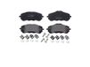 BREMBO A.B.S. All Brake Systems Remblokken – Set 4-delig – Incl. Slijtage-indicator – ECE-R90 – Geschikt voor Peugeot Partner
