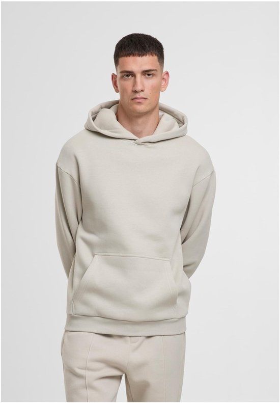 Urban Classics Fluffy Hoodie/trui - Heren - XL - Grijs